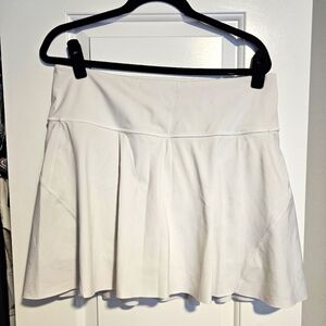 Athleta White Women's Tennis Skirt Large